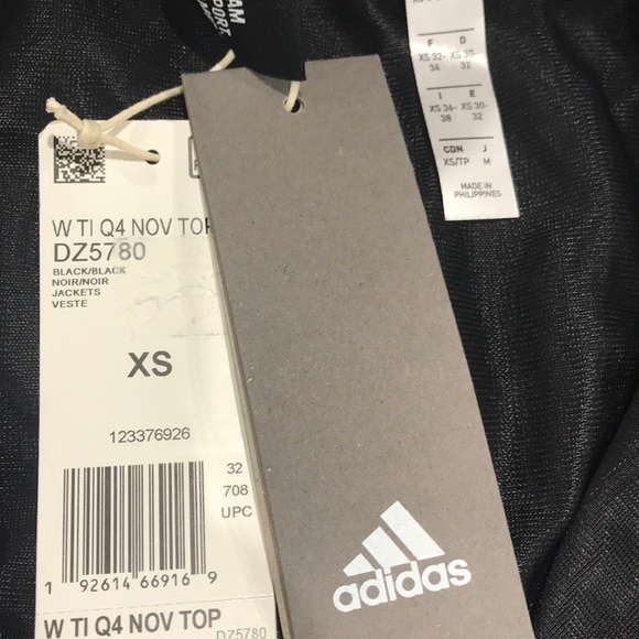 🎁 Adidas Originals Fleece Detail Half-Zip Sweatshirt - Picture 12 of 13